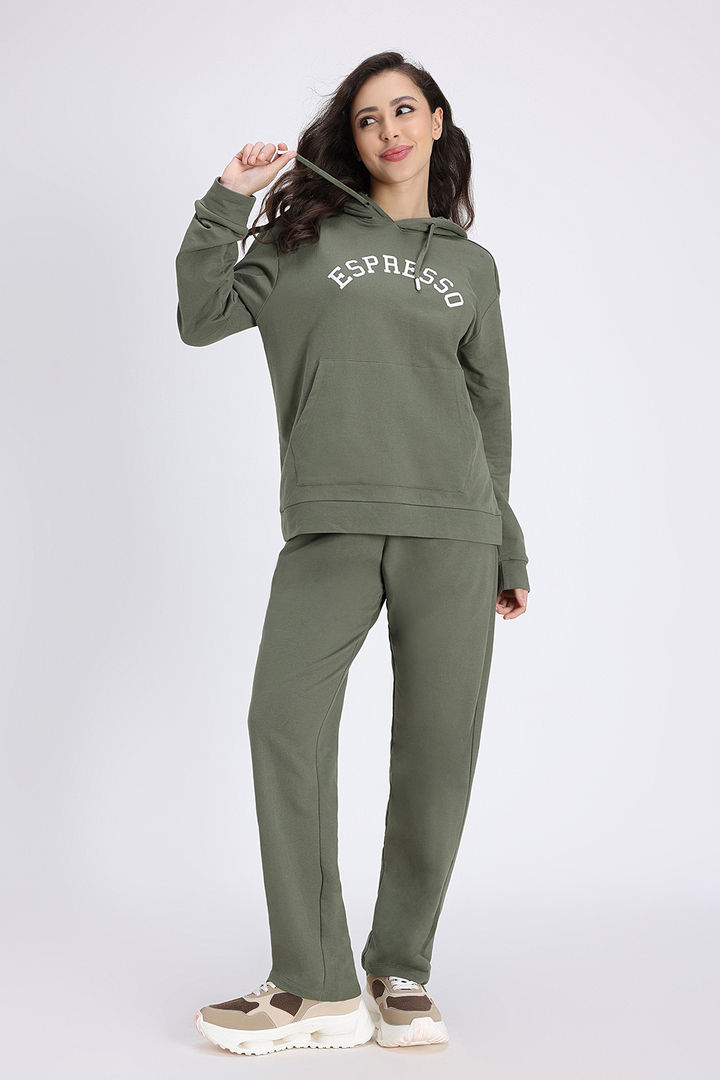 Zivame Knit Cotton Lifewear Set - Four Leaf Clover — image 3